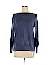 Ann Taylor LOFT 100% Cotton Blue Pullover Sweater Size M - photo 1