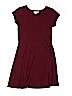 The Children's Place Solid Burgundy Dress Size 7 - 8 - photo 1