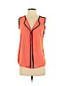 Rendez-Vous by Paul & Joe Sister 100% Polyester Orange Sleeveless Blouse Size S - photo 1
