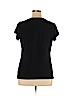Worthington Black Short Sleeve Top Size XL - photo 2