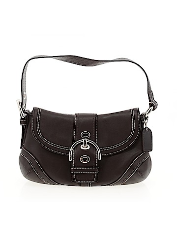 Coach Factory Leather Satchel (view 1)