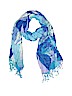 Unbranded Print Blue Scarf One size - photo 1