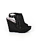 Carlos by Carlos Santana Black Wedges Size 8 1/2 - photo 1