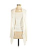 Zenana Outfitters 100% Rayon White Cardigan Size M - photo 1