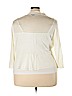 Roz & Ali Ivory Cardigan Size 3X - photo 2