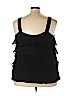 Lane Bryant Outlet 100% Polyester Black Sleeveless Blouse Size 22 - 24 Plus - photo 2
