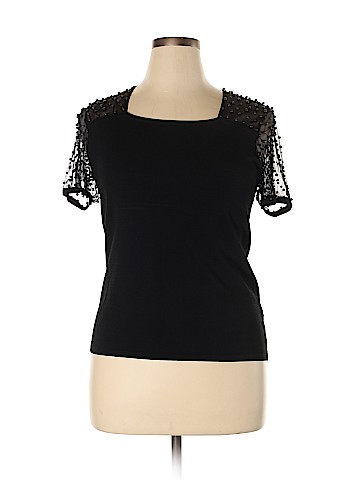 Cable & Gauge Short Sleeve Top (view 1)