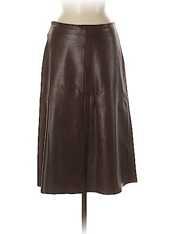 Miu Miu Leather Skirt (view 1)