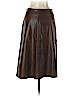 Miu Miu 100% Leather Brown Leather Skirt Size EU (IT) 42 / US 6 - photo 2