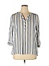 St. John's Bay White Long Sleeve Blouse Size XL - photo 1