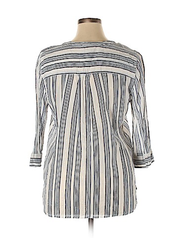 St. John's Bay Long Sleeve Blouse (view 2)