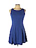 Forever 21 Blue Casual Dress Size L - photo 1