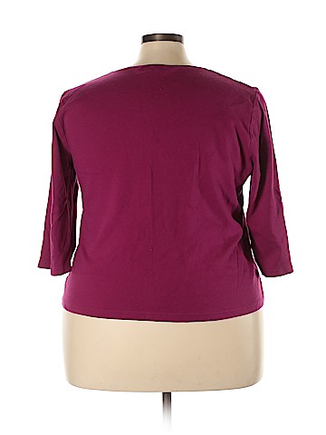 Karen Scott 3/4 Sleeve T-Shirt (view 2)
