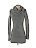 H&M 100% Acrylic Gray Casual Dress Size XS - photo 1