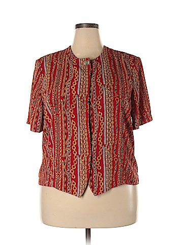Kathy Che Short Sleeve Blouse (view 1)
