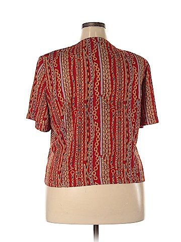 Kathy Che Short Sleeve Blouse (view 2)