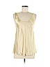 Vince. 100% Triacetate Tan Sleeveless Blouse Size 8 - photo 1