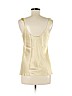 Vince. 100% Triacetate Tan Sleeveless Blouse Size 8 - photo 2