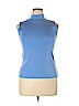Croft & Barrow Blue Short Sleeve Turtleneck Size XL - photo 1
