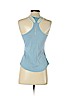 Nike 100% Polyester Blue Active Tank Size S - photo 2