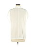 Vince. 100% Silk White Short Sleeve Silk Top Size S - photo 2