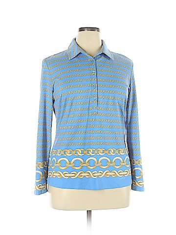 J. McLaughlin 3/4 Sleeve Button-Down Shirt (view 1)