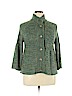 Tiara 100% Acrylic Green Cardigan Size XL - photo 1