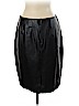 Ann Taylor 100% Polyester Black Faux Leather Skirt Size 12 (petite) - photo 2