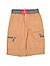 Hanna Andersson 100% Cotton Solid Tan Cargo Shorts Size 150 cm / US 12 - photo 1