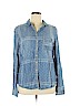 Maurices Blue Long Sleeve Button-Down Shirt Size 16 (1) - photo 1