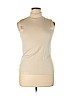 Croft & Barrow Tan Short Sleeve Turtleneck Size XL - photo 1