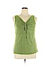 Liz Claiborne Green Sleeveless Top Size XL - photo 1