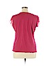 Style&Co 100% Cotton Pink Short Sleeve Top Size XL - photo 2