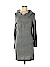 BCBGMAXAZRIA Gray Casual Dress Size L - photo 1