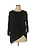Botanique Black Long Sleeve Top Size XL - photo 1