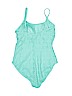 Catalina Teal One Piece Swimsuit Size 16 - photo 2