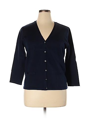 Lauren by Ralph Lauren Silk Cardigan (view 1)