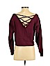 Victoria's Secret Pink Burgundy Sweatshirt Size XS - photo 2