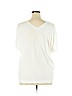 Splendid 100% Supima Cotton White Short Sleeve Top Size XL - photo 2