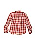 Mayoral 100% Cotton Plaid Red Long Sleeve Button-Down Shirt Size 5 - photo 2