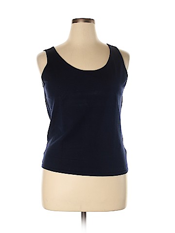 Lauren by Ralph Lauren Sleeveless Silk Top (view 1)