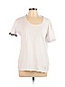 Burberry Brit 100% Cotton White Short Sleeve T-Shirt Size L - photo 1