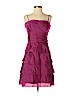 Max and Cleo 100% Polyester Purple Cocktail Dress Size 4 - photo 1