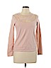 Vince Camuto 100% Cotton Pink Long Sleeve Top Size M - photo 1
