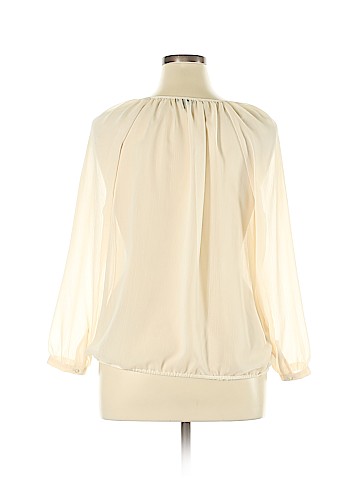 Ann Taylor Long Sleeve Blouse (view 2)