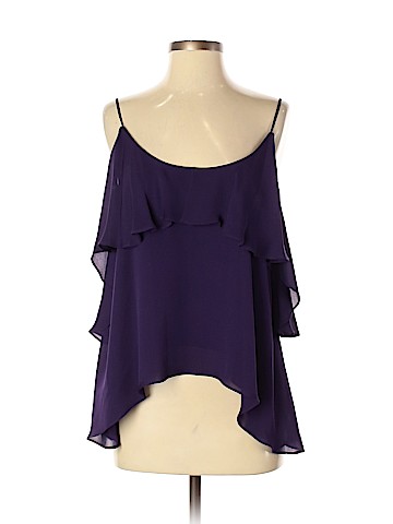 Nicole Miller Artelier Short Sleeve Silk Top (view 1)