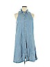Spense 100% Lyocell Blue Casual Dress Size 14 - photo 1