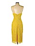 Zara 100% Polyester Yellow Cocktail Dress Size 5 - photo 2