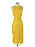Zara 100% Polyester Yellow Cocktail Dress Size 5 - photo 1