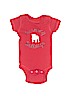 Rabbit Skins 100% Cotton Red Short Sleeve Onesie Size Newborn - photo 1